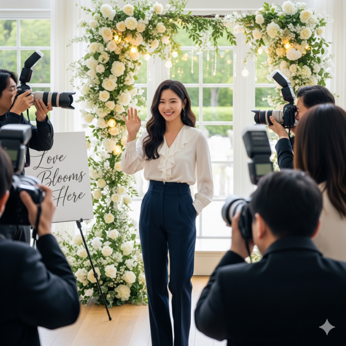 결혼식 하객룩, 연예인들은 사실 다 드레스코드가 있었다